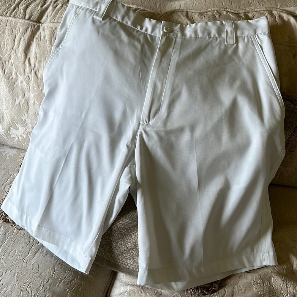 Classic White Men's Shorts